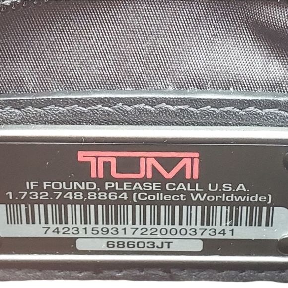 TUMI Black Shoulder Bag NWOT - Picture 6 of 10